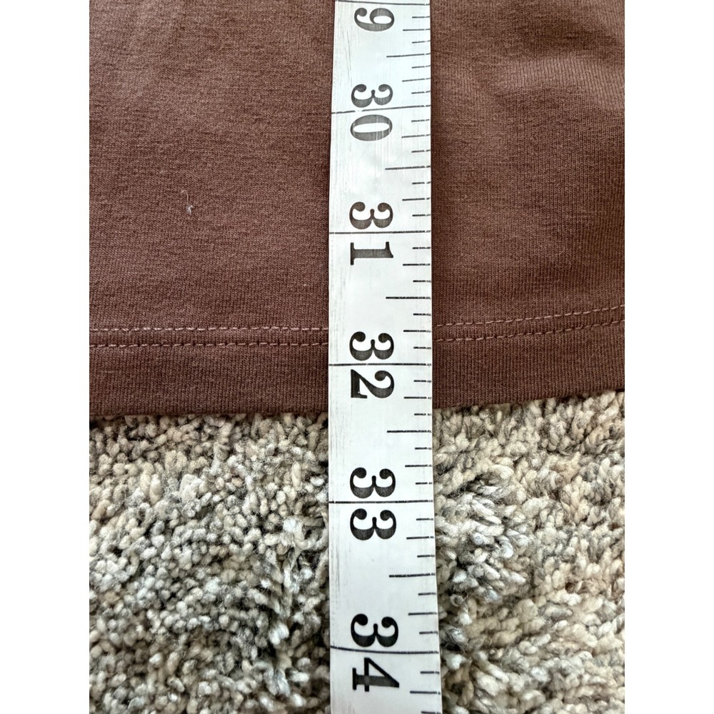 SO Sybil Brown Halter Bodycon Mini Dress Brown Festival Hippie Large New w Tags - Picture 6 of 7